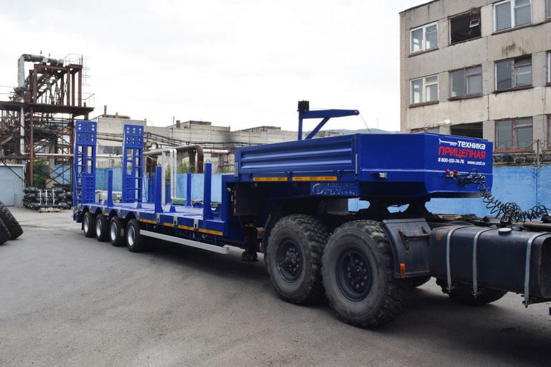Полуприцеп тяжеловоз низкорамный ППТ-9176-008Н4 (50 т.)