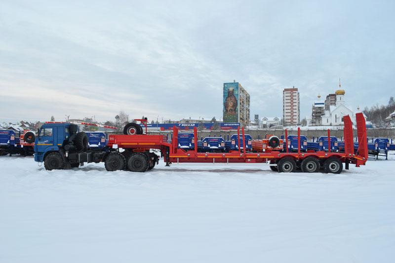 Полуприцеп тяжеловоз высокорамный ППТ-9177-051В3 (36 т.)