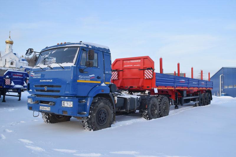 Бортовой полуприцеп ППБ-9178-032Б3-40 (35,5 т.)