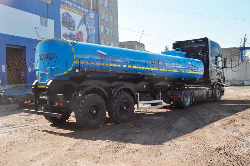 Полуприцеп-цистерна ППЦТ-20 для техводы (2-осный, прямое сечение)