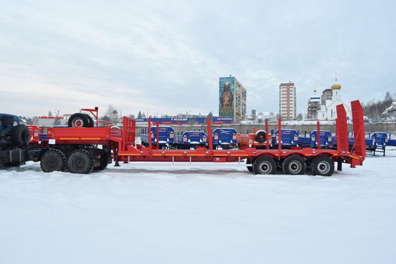 Полуприцеп тяжеловоз высокорамный ППТ-9177-051В3 (36 т.)