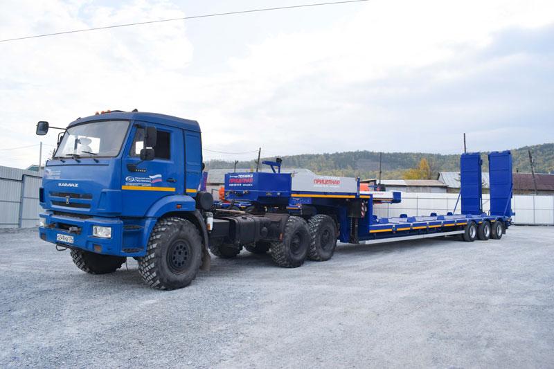 Полуприцеп тяжеловоз низкорамный ППТ-9177-026Н3 (40 т.)
