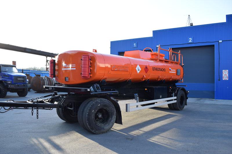 Прицеп-цистерна для ГСМ марки УЗСТ-ПЦ-15-003 (2 оси)