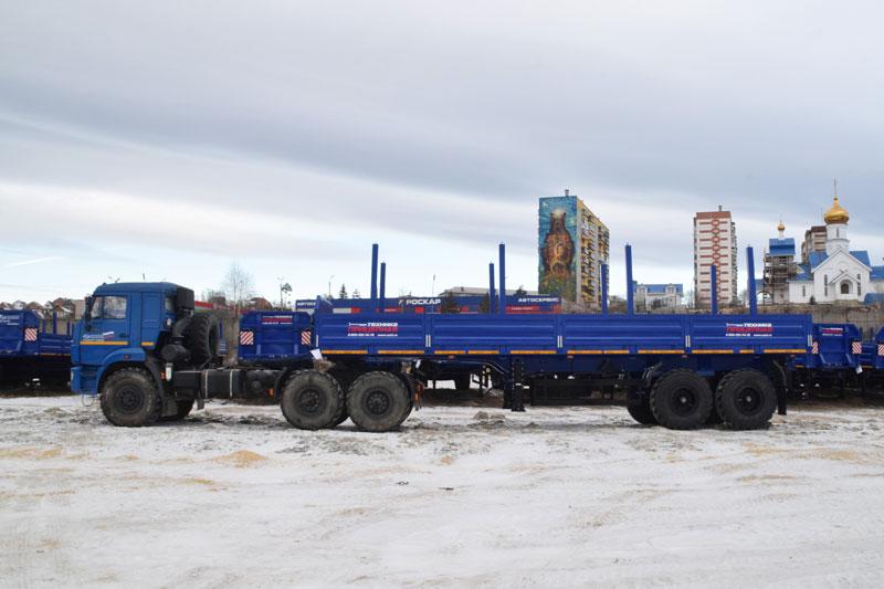 Бортовой полуприцеп ППБ-9180-030Б2 (22 т.)