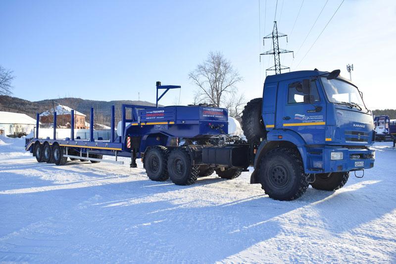 Полуприцеп тяжеловоз высокорамный ППТ-9177-046В3-10 (45 т.)