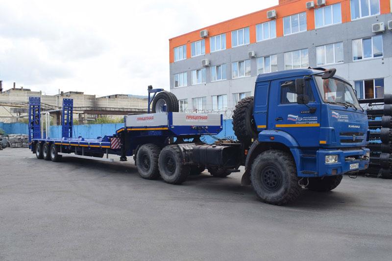 Полуприцеп тяжеловоз высокорамный ППТ-9177-015В3-60 (40 т.)