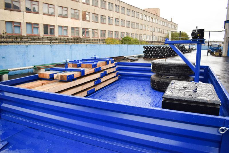 Полуприцеп тяжеловоз низкорамный ППТ-9176-006Н4 (54 т.)