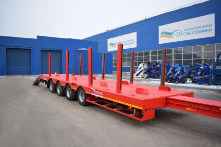 Полуприцеп тяжеловоз телескопический ППТ-9176-001НР4 (50,5 т.)