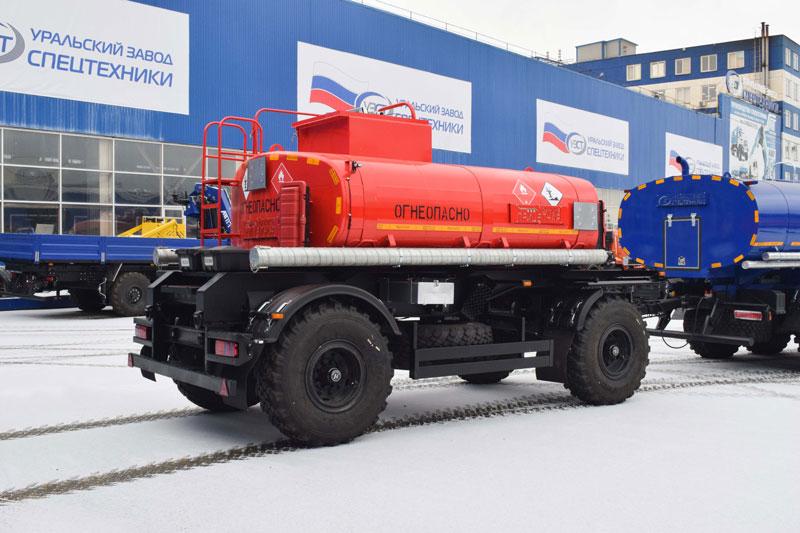Прицеп-цистерна для ГСМ марки УЗСТ-ПЦ-8-004 (2 оси)