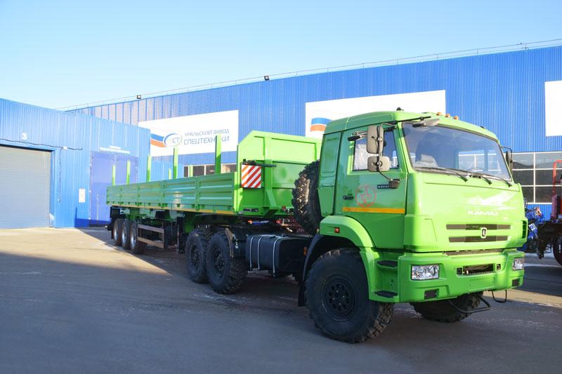 Бортовой полуприцеп ППБ-9178-011Б3 (34,4 т.)