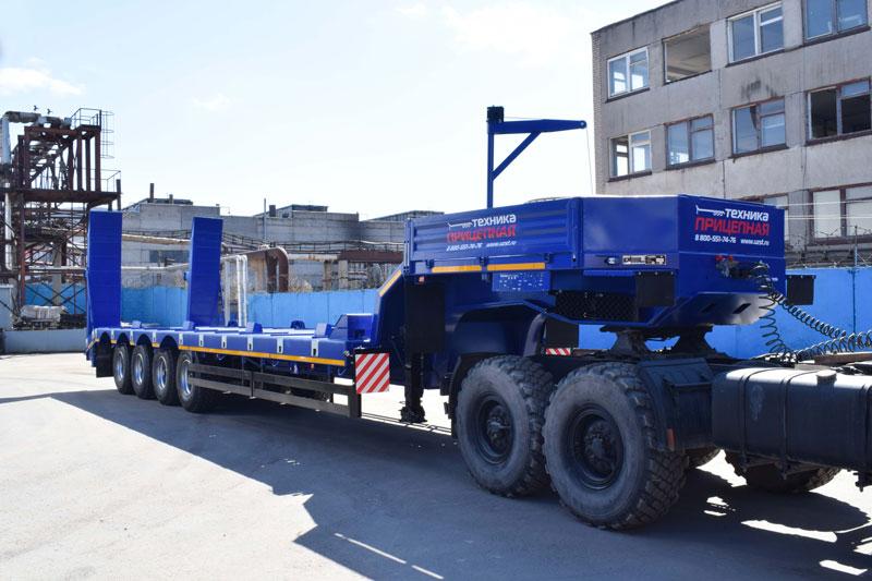 Полуприцеп тяжеловоз высокорамный ППТ-9176-006В4 (60 т.)