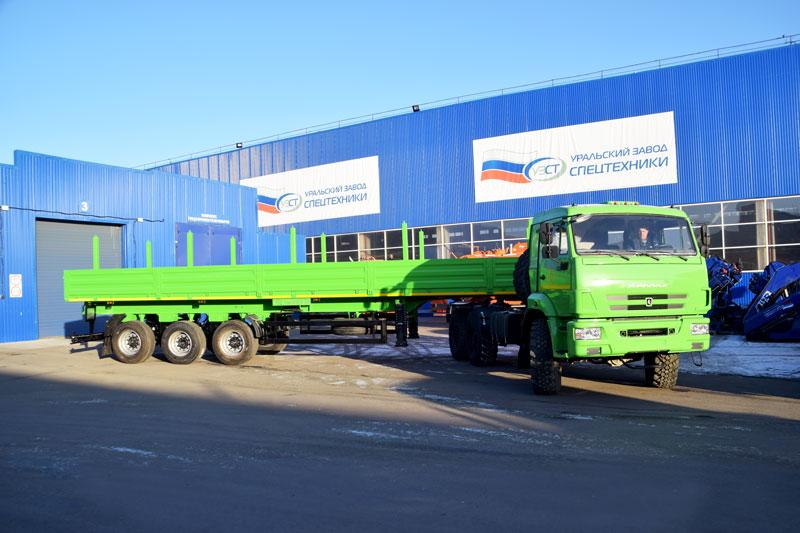 Бортовой полуприцеп ППБ-9178-011Б3 (34,4 т.)