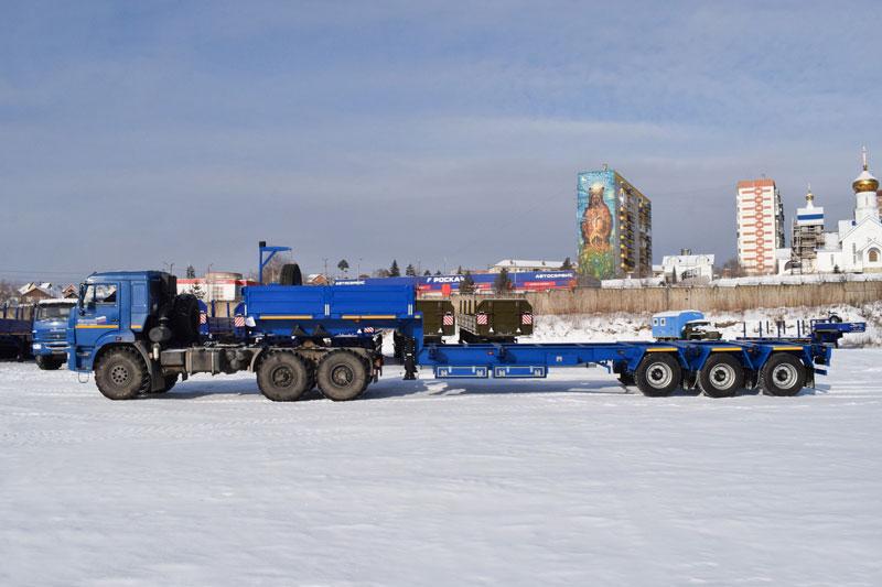 Полуприцеп-контейнеровоз 9177-043В3-10 (30 т.)