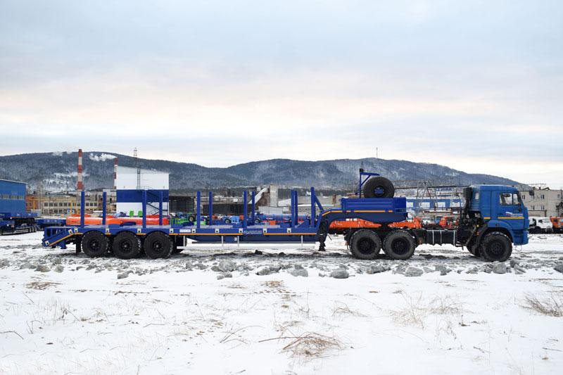 Полуприцеп тяжеловоз высокорамный ППТ-9177-43В3 (45 т.)