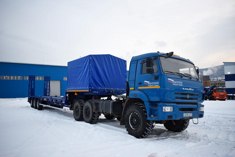 Полуприцеп тяжеловоз высокорамный ППТ-9177-047В3 (38 т.)