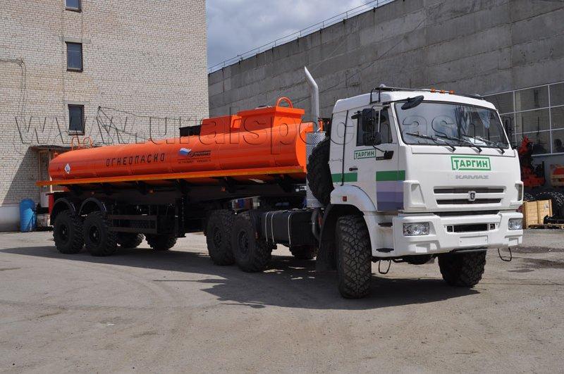 Полуприцеп-цистерна ППЦН-20 (12) для нефти (2-осный, прямое сечение)