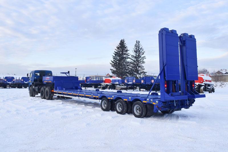 Полуприцеп тяжеловоз низкорамный ППТ-9177-024Н3 (40 т.)