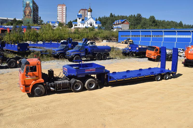 Полуприцеп тяжеловоз низкорамный ППТ-9179-004Н2 (24 т.)