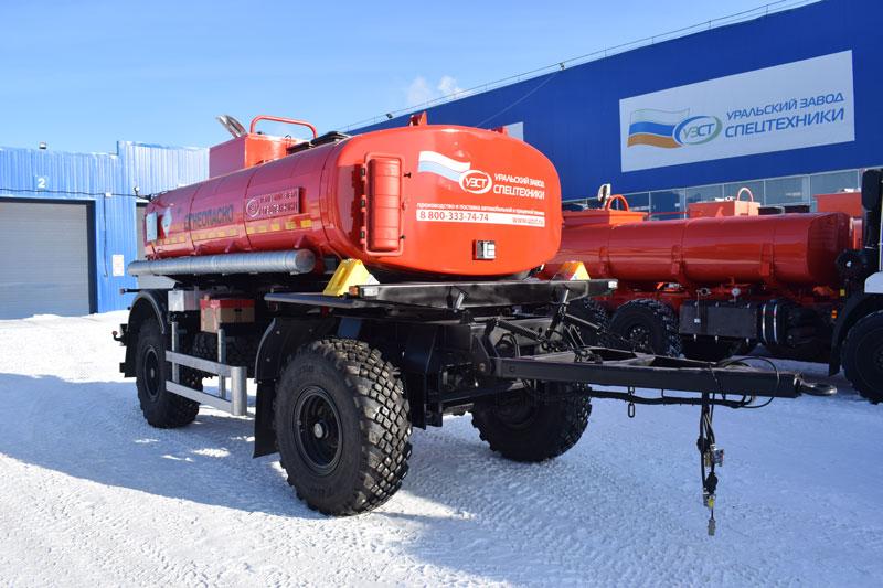 Прицеп-цистерна для ГСМ марки УЗСТ-ПЦ-10-004 (2 оси)