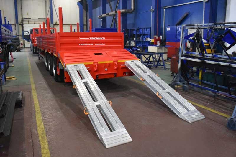 Полуприцеп тяжеловоз телескопический ППТ-9177-002ВР3 (37 т.)