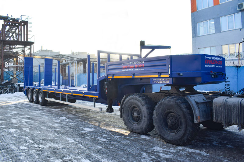 Полуприцеп тяжеловоз среднерамный ППТ-9177-015В3-90 (39 т.)
