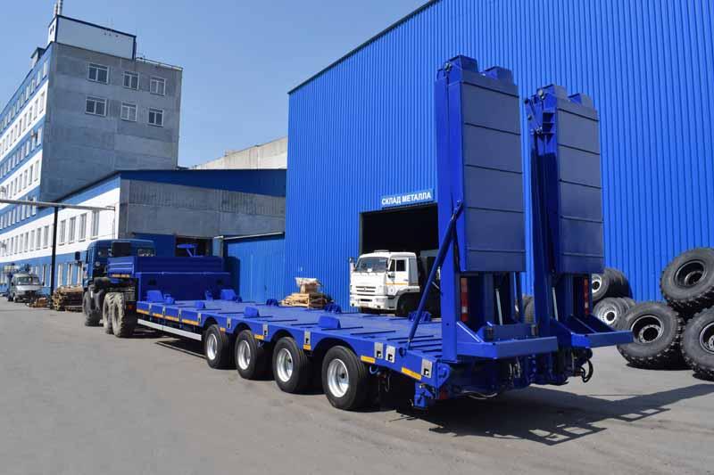 Полуприцеп тяжеловоз низкорамный ППТ-9176-009Н4 (51 т.)