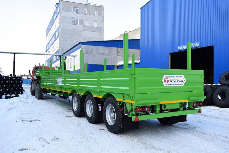 Полуприцеп тяжеловоз высокорамный ППТ-9177-024В3 (36 т.)