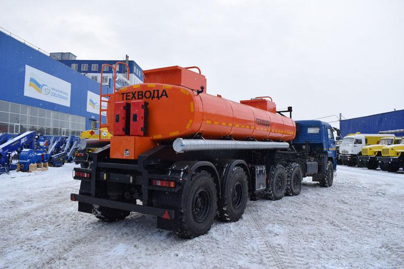 Полуприцеп-цистерна ППЦТ-16 (005) для техводы (2-осный, прямое сечение)
