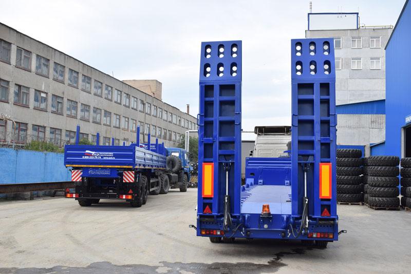 Полуприцеп тяжеловоз низкорамный ППТ-9176-004Н4 (50 т.)