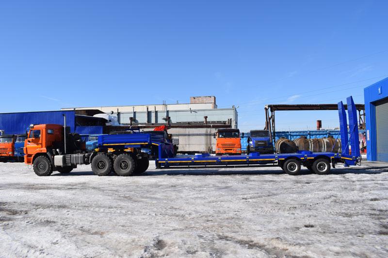 Полуприцеп тяжеловоз низкорамный ППТ-9179-002Н2 (24 т.)