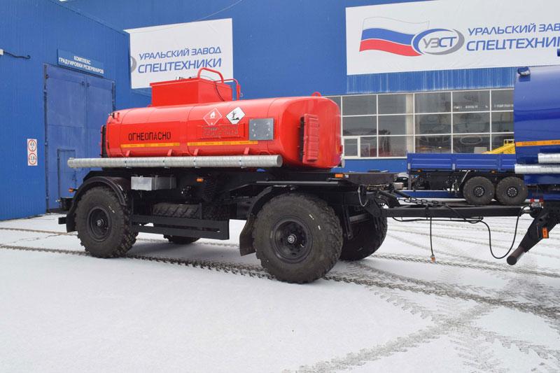Прицеп-цистерна для ГСМ марки УЗСТ-ПЦ-8-004 (2 оси)