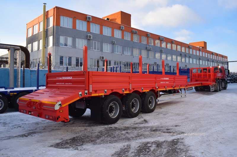 Полуприцеп тяжеловоз телескопический ППТ-9177-002ВР3 (37 т.)