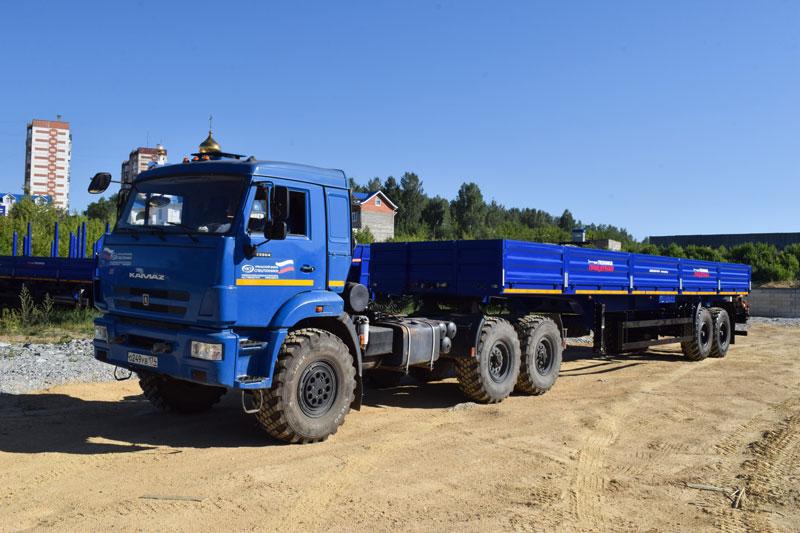 Бортовой полуприцеп ППБ-9180А-019Б2-50 (22 т.)