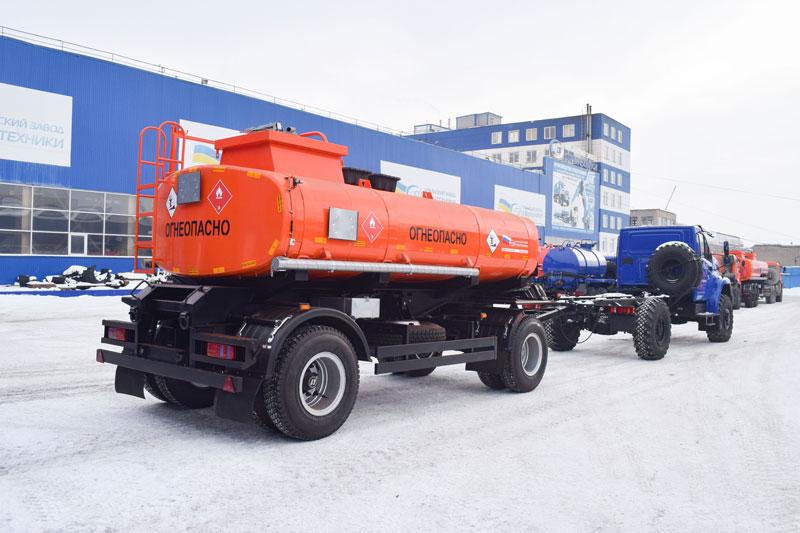 Прицеп-цистерна для ГСМ марки УЗСТ-ПЦ-11-004 (2 оси)