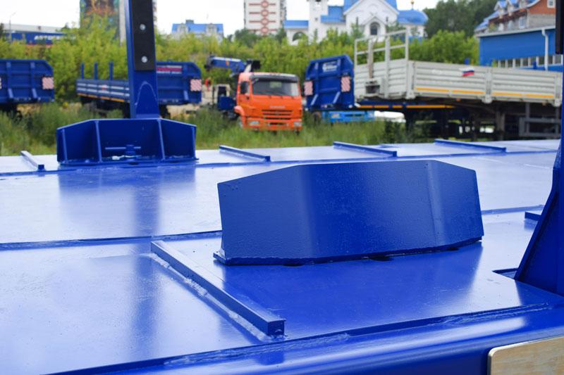 Полуприцеп тяжеловоз высокорамный ППТ-9176-007В4 (60 т.)