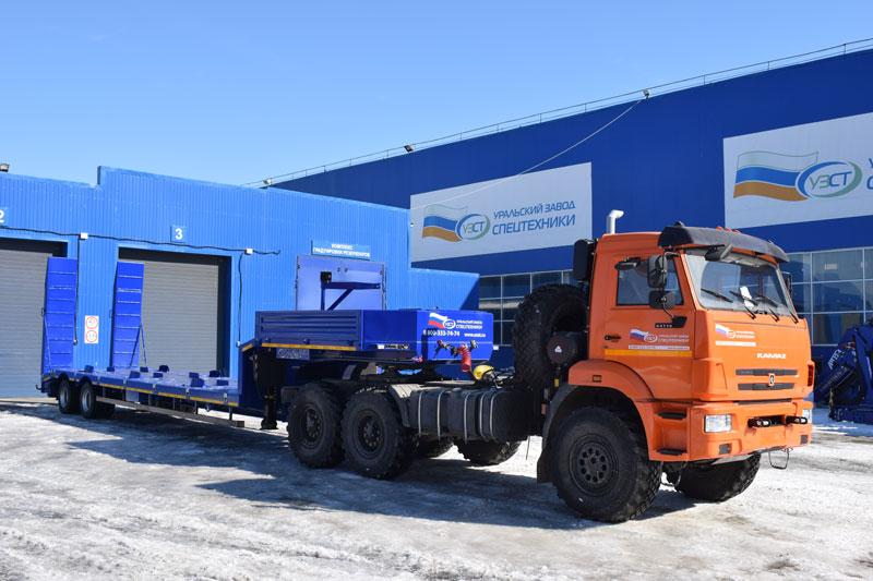 Полуприцеп тяжеловоз низкорамный ППТ-9179-002Н2 (24 т.)