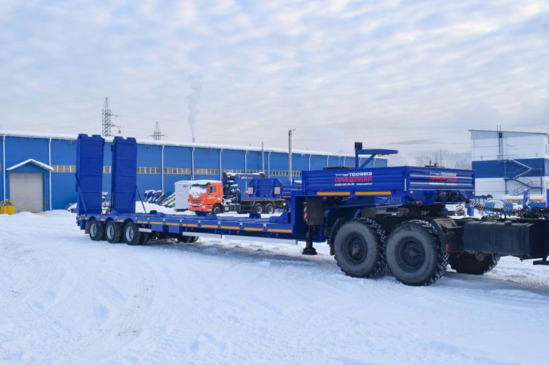 Полуприцеп тяжеловоз низкорамный ППТ-9177-024Н3 (40 т.)