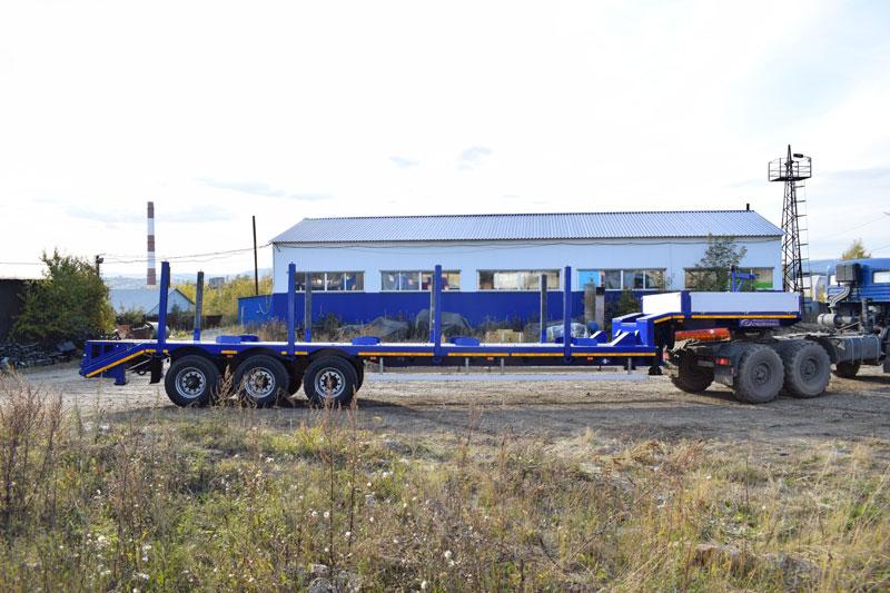 Полуприцеп тяжеловоз высокорамный ППТ-9177-042В3 (30 т.)