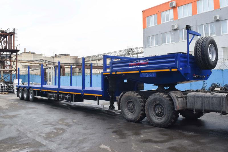 Полуприцеп тяжеловоз высокорамный ППТ-9177-046В3-50 (45 т.)
