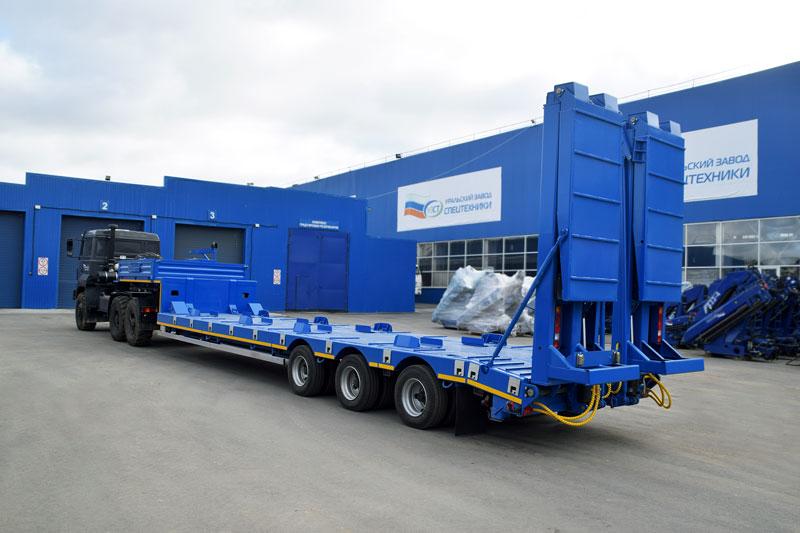 Полуприцеп тяжеловоз низкорамный ППТ-9177-005Н3 (44,5 т.)