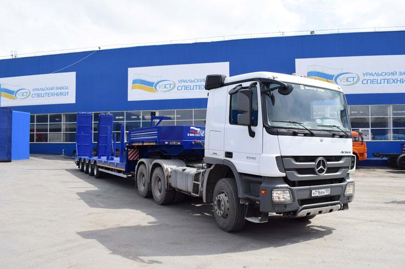 Полуприцеп тяжеловоз низкорамный ППТ-9176-002Н4 (51 т.)