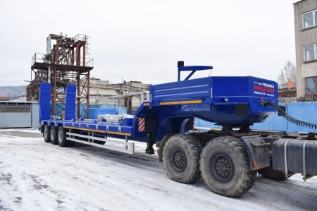 Полуприцеп тяжеловоз высокорамный ППТ-9177-63В3 (60 т.)
