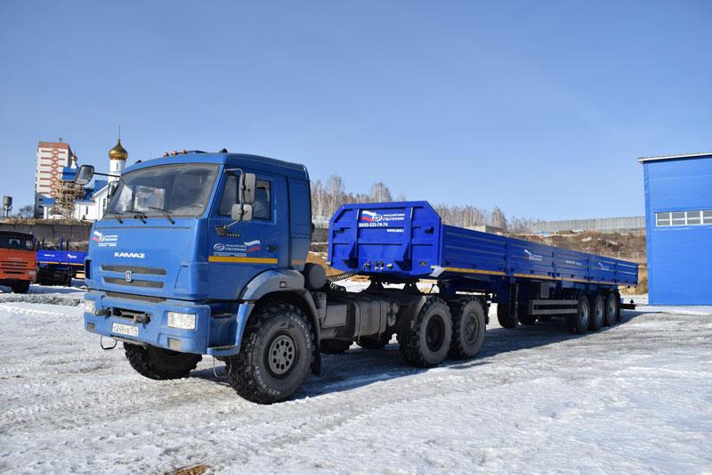 Бортовой полуприцеп ППБ-9178-024Б3-10 (35,5 т.)