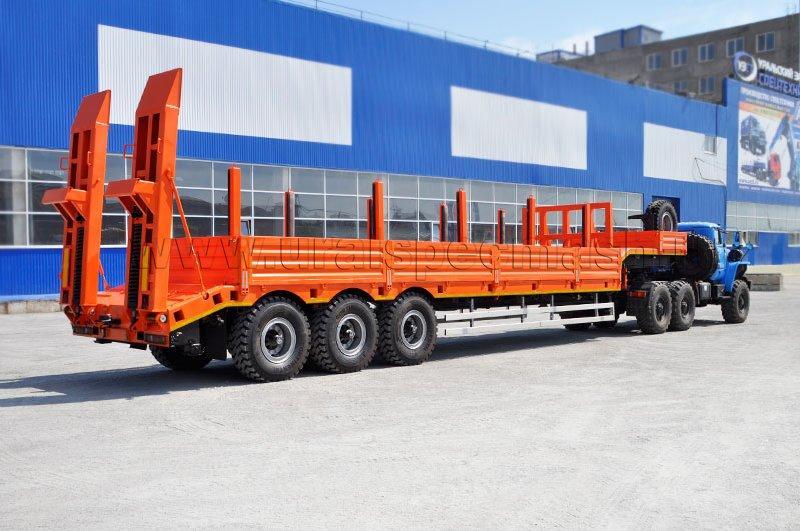 Полуприцеп тяжеловоз высокорамный ППТ-9177-36В3 (44 т.)
