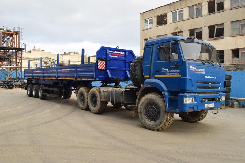Бортовой полуприцеп ППБ-9178-027Б3-60 (35,5 т.)
