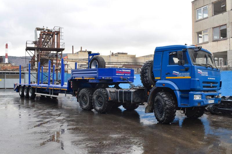 Полуприцеп тяжеловоз высокорамный ППТ-9177-052В3 (40 т.)