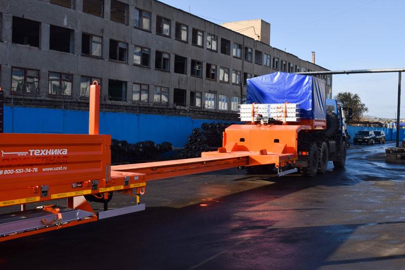 Полуприцеп тяжеловоз телескопический ППТ-9177-001НР3 (53,5 т.)