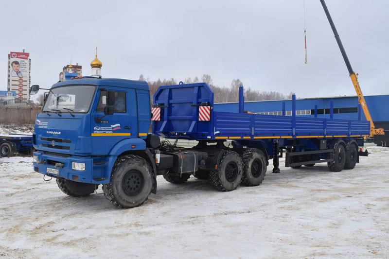 Бортовой полуприцеп ППБ-9180-018Б2-15 (22,2 т.)