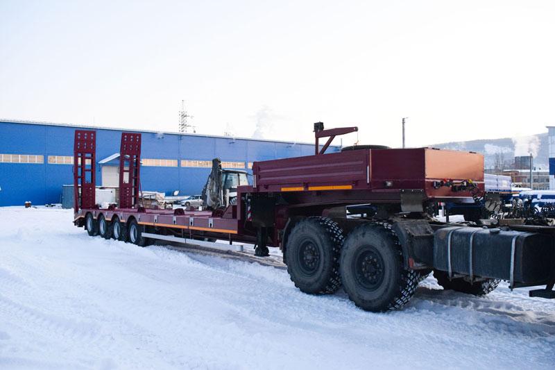 Полуприцеп тяжеловоз низкорамный ППТ-9176-010Н4 (56 т.)